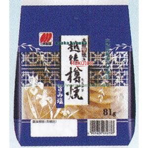 大阪京菓 ZRx三幸製菓 81G 越後樽焼 旨み塩×12個【xecoa5】【エコ配 送料無料 (沖縄県配送不可 時間指定と夜間お届け不可)】