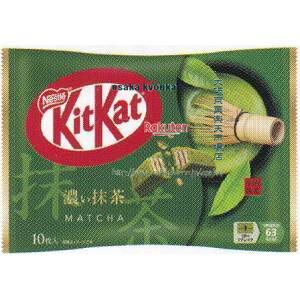 大阪京菓 ZRxネスレ 10枚 キットカット濃い抹茶×24個【xecoa5】【エコ配 送料無料 (沖縄県配送不可 時間指定と夜間お届け不可)】