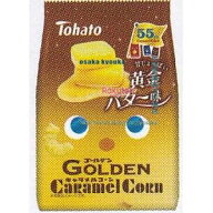 大阪京菓 ZRx東ハト　55G GOLDENキャラメルコーン　黄金バター味×24個【xs6】【送料無料（沖縄は別途送…