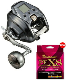 ダイワ 21 シーボーグ 300JL (左巻) 電動リール PEライン4号300mセット(シーガーPE X8) 電動リールに糸を巻いてお届けします daiwa