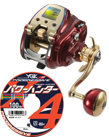 ダイワ 20 シーボーグ 300MJ 右巻 PEライン4号300mセット(よつあみパワーハンタープログレッシブ) 電動リール に糸を巻いてお届けします！ daiwa