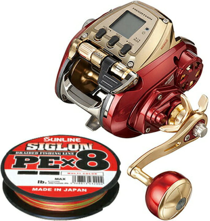 楽天市場】ダイワ 21 シーボーグ 600MJ 電動リール PEライン6号400m 
