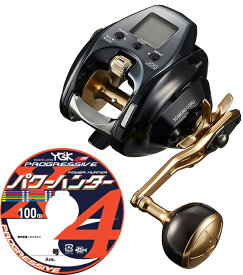 ダイワ 21 シーボーグ G300J (右巻) PEライン3号400mセット(よつあみパワーハンタープログレッシブ) 電動リールに糸を巻いてお届け daiwa