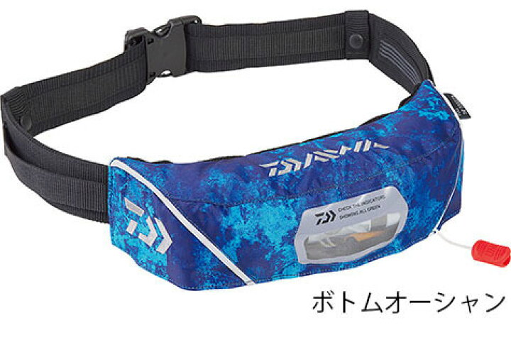 楽天市場】ダイワ DF-2222 ウエストタイプ自動・手動膨脹式 