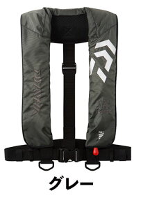 ダイワ DF-2608 インフレータブルライフジャケット (肩掛けタイプ手動・自動膨脹式) ブラック/レッド/グレー/オーシャンカモ 国土交通省型式承認取得 桜マーク タイプA daiwa