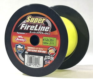 バークレー スーパーファイヤーライン グリーン 1200m 1号(16lb)/1.2号(20lb)/1.5号(24lb)/2号(30lb) ボビン巻 PEライン ジギング 中深海