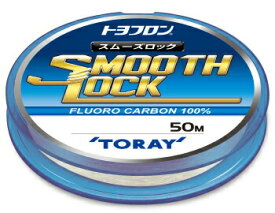 東レ トヨフロン スムーズロック 1.2/1.5/1.7/2/2.5/3号 50m巻 フロロカーボン100%ハリス