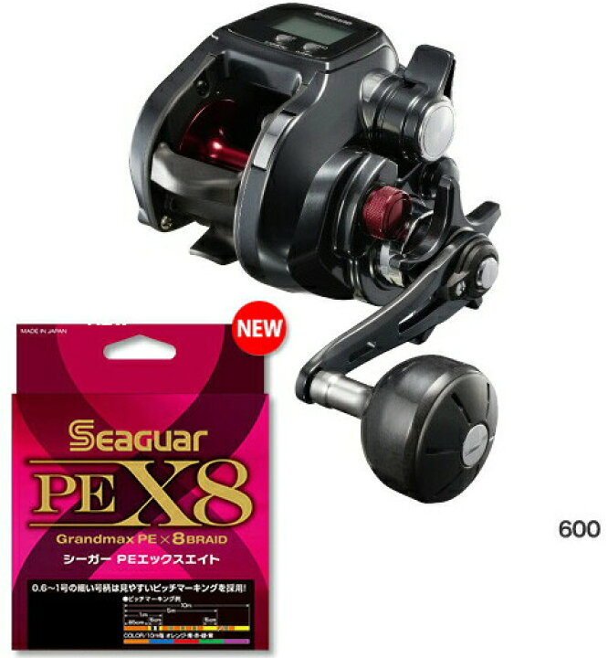 楽天市場】シマノ 19 プレイズ 600 PEライン2号300mセット(シーガー PE 