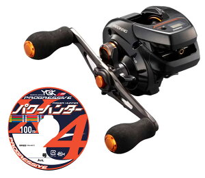 �V�}�m 21 �o���P�b�^ 100DH-HG RIGHT �E���� PE���C�� 0.8/1�� 200m�Z�b�g (����݃p���[�n���^�[ �v���O���b�V�u) ���[���Ɏ��������Ă��͂� shimano