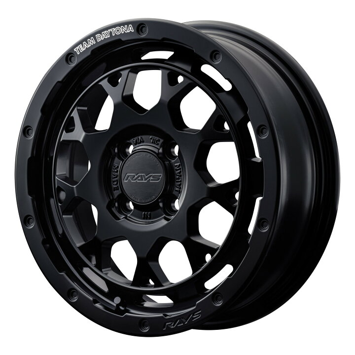 楽天市場】RAYS デイトナ M9＋ デイトナ 15インチ 5J PCD:100 穴数:4  