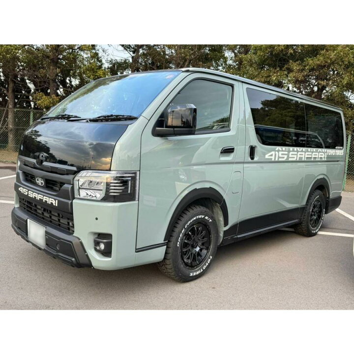 楽天市場】415 サファリ ハイエース 200系 プロテクションボディキット 