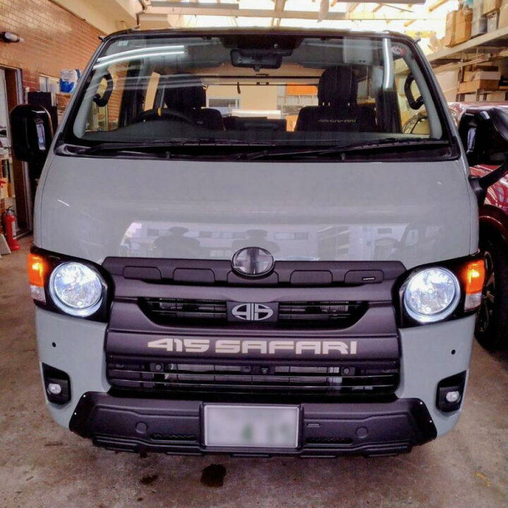 楽天市場】415 サファリ ハイエース 200系 プロテクションボディキット 