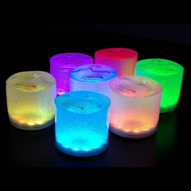 LEDソーラーランタン エムパワード カラー インフレータブル マルチカラー ソーラー充電 蓄電 非常用 折り畳み 防水 災害対策　Tajima-3F