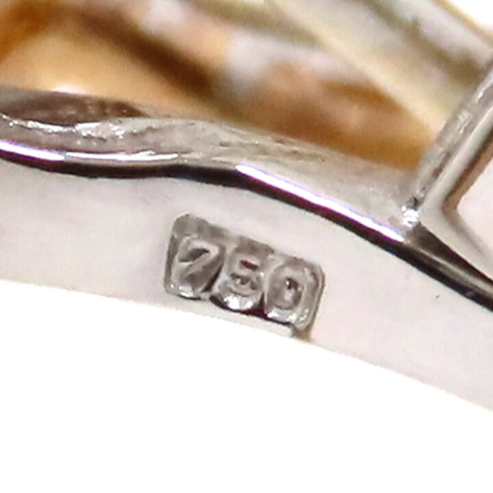 ピキョッティダイヤリング1.76ct YG750