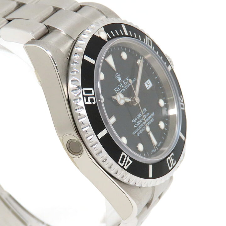 楽天市場】ROLEX ロレックス シードゥエラー 16600 Z番 ブラック文字盤  