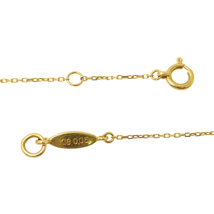 楽天市場】AHKAH アーカー ハートモチーフ ダイヤ ネックレス K18YG  