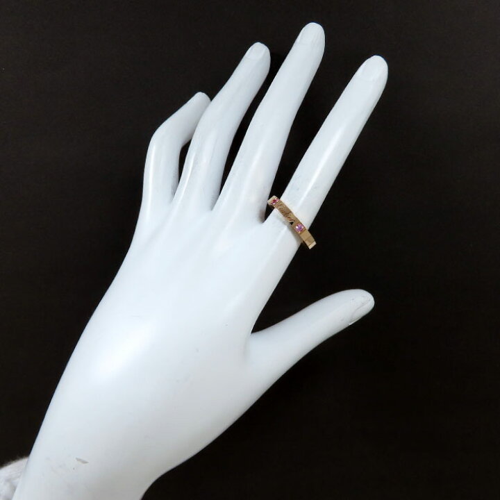 楽天市場】Cartier カルティエ ラニエール 2P ピンクサファイア リング 