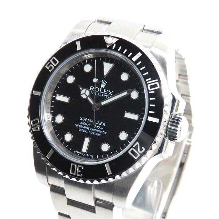 楽天市場】ROLEX ロレックス サブマリーナ ノンデイト 114060 ランダム 