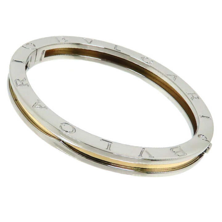 楽天市場】BVLGARI ブルガリ B-zero1 バングル K18YG 750 SS イエロー 