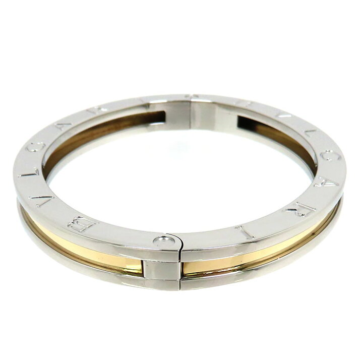 楽天市場】BVLGARI ブルガリ B-zero1 バングル K18YG 750 SS イエロー  