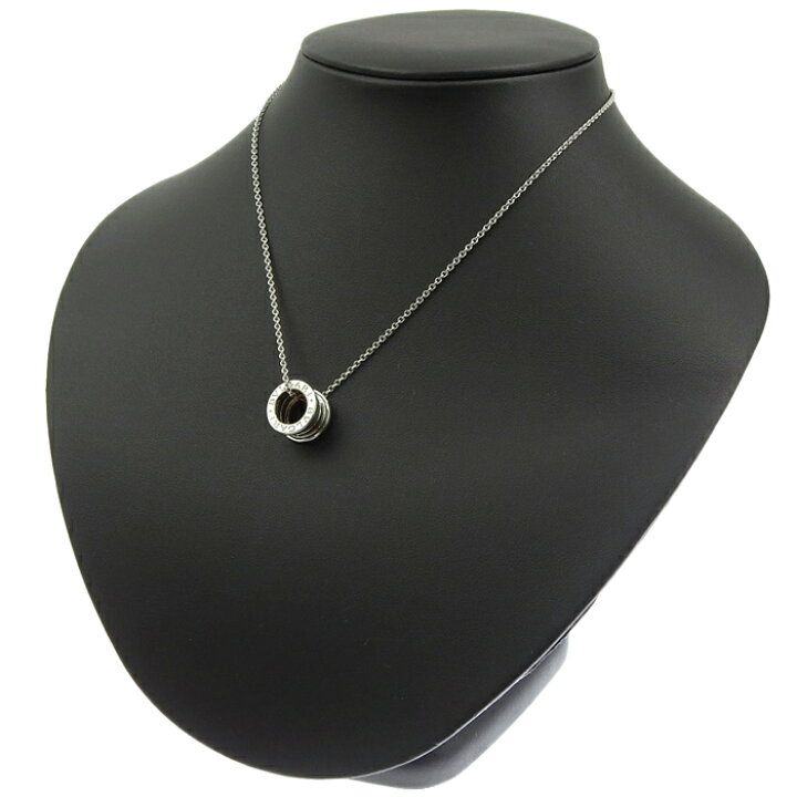 楽天市場】BVLGARI ブルガリ B-zero1 ネックレス ペンダント K18WG 750 