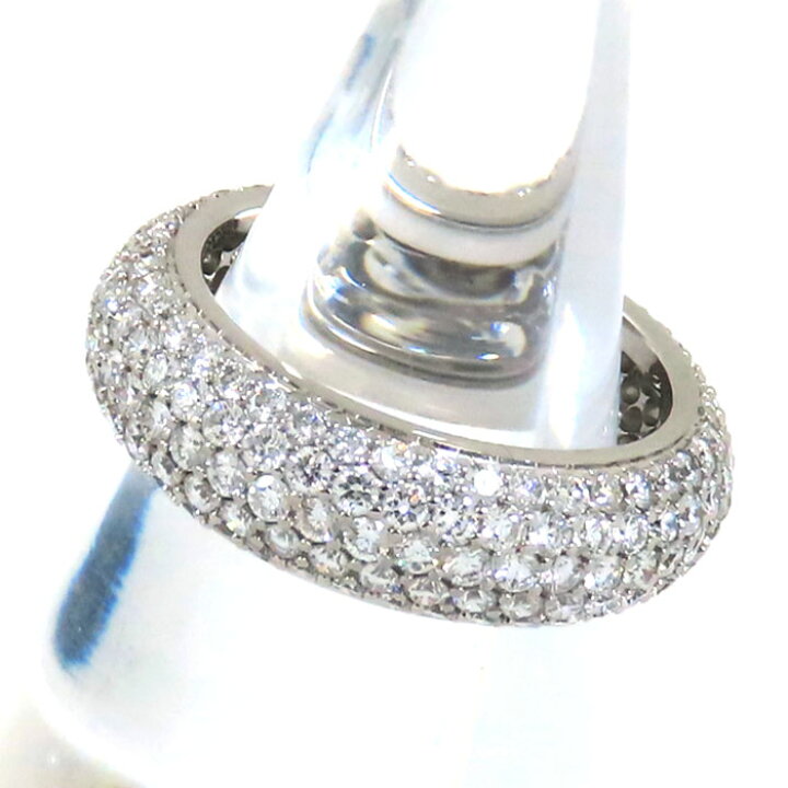 楽天市場】MIKIMOTO ミキモト フル エタニティ パヴェ ダイヤ リング 