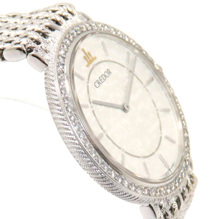 楽天市場】SEIKO セイコー クレドール 5A74-0180-D ダイヤベゼル 