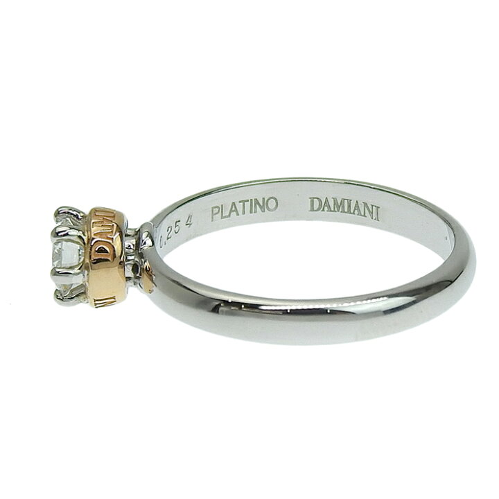 楽天市場】DAMIANI ダミアーニ ダミアーニ ロゴ 1P ダイヤ リング 