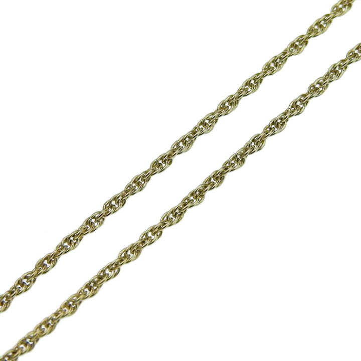 Yves Saint Laurent イヴ サンローラン YSL ロゴ ネックレス GP 47cm アジャスター付 首飾り アクセサリー ユニセックス 送料無料 240101669059 大阪屋質店