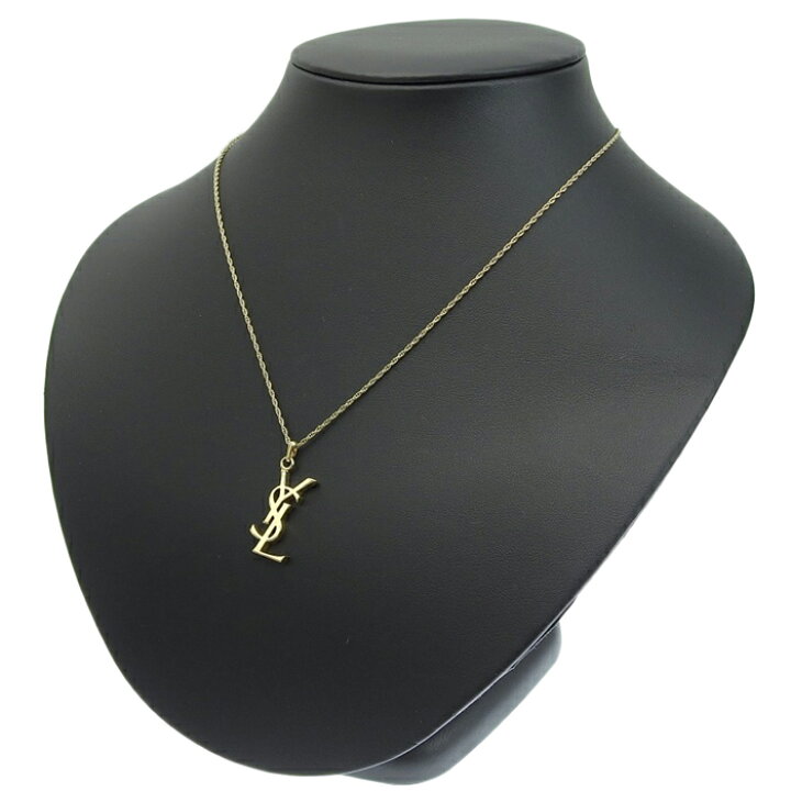 楽天市場】Yves Saint Laurent イヴ サンローラン YSL ロゴ ネックレス  