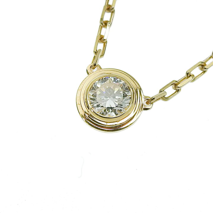 楽天市場】Cartier カルティエ ダムール LM ダイヤ ネックレス K18YG 