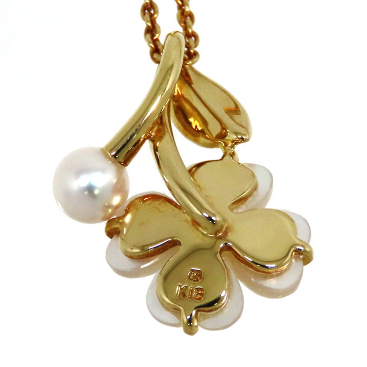 楽天市場】MIKIMOTO ミキモト フラワー モチーフ シェル パール 