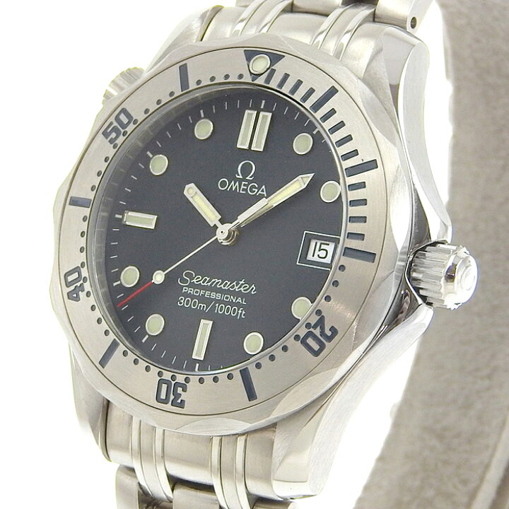 楽天市場】OMEGA オメガ シーマスター 2260.80 ネイビー文字盤 SS  