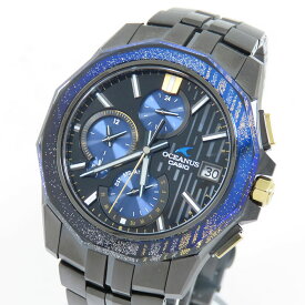 CASIO カシオ オシアナス マンタ S6000 Series OCW-S6000MB-1AJR 世界限定250本 OCEANUS Manta ブラック文字盤 チタン 腕時計 モバイルリンク 電波 ソーラー メンズ 送料無料 241001013527