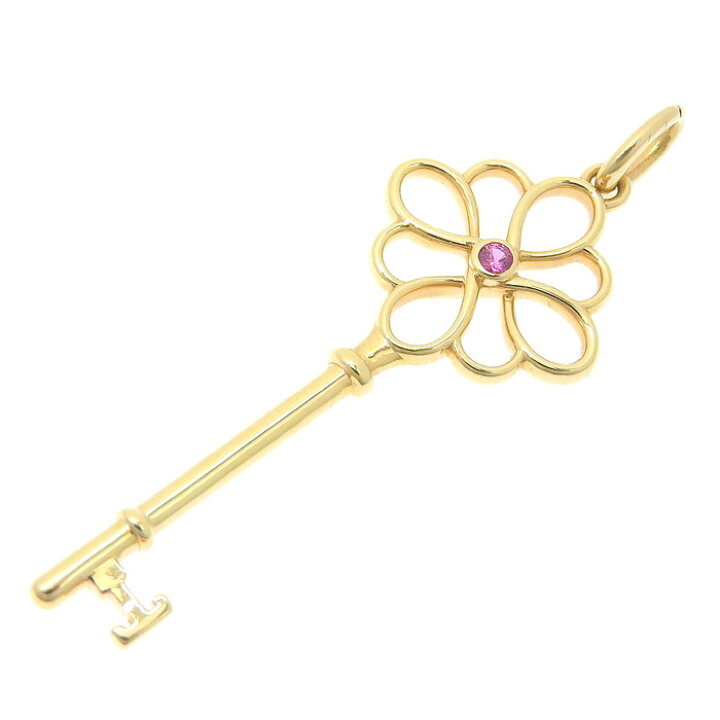 楽天市場】TIFFANY&Co ティファニー 1P ピンク サファイア ノット キー 