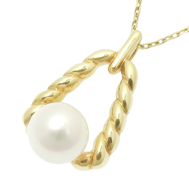 楽天市場】MIKIMOTO ミキモト デザイン パール ダイヤ ネックレス  