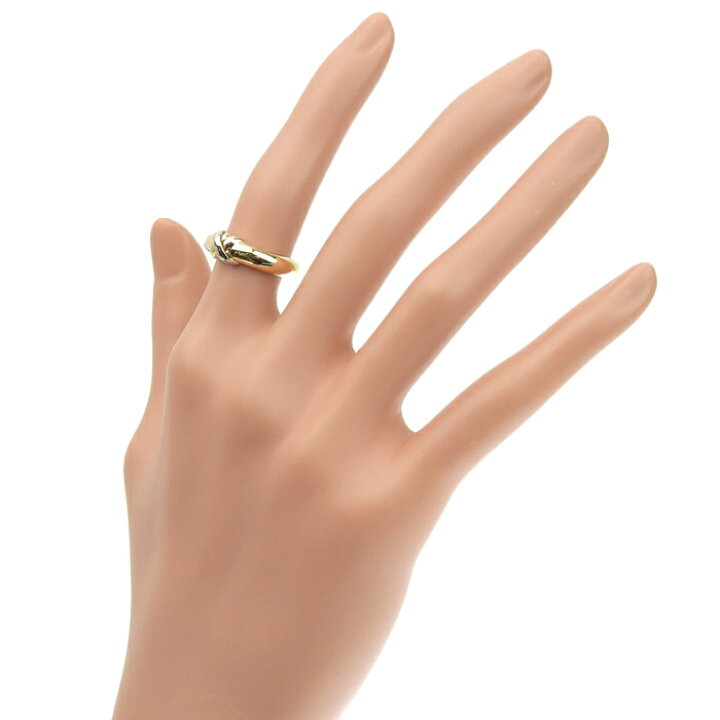 楽天市場】Cartier カルティエ スレッド リング K18YG 750 イエロー  