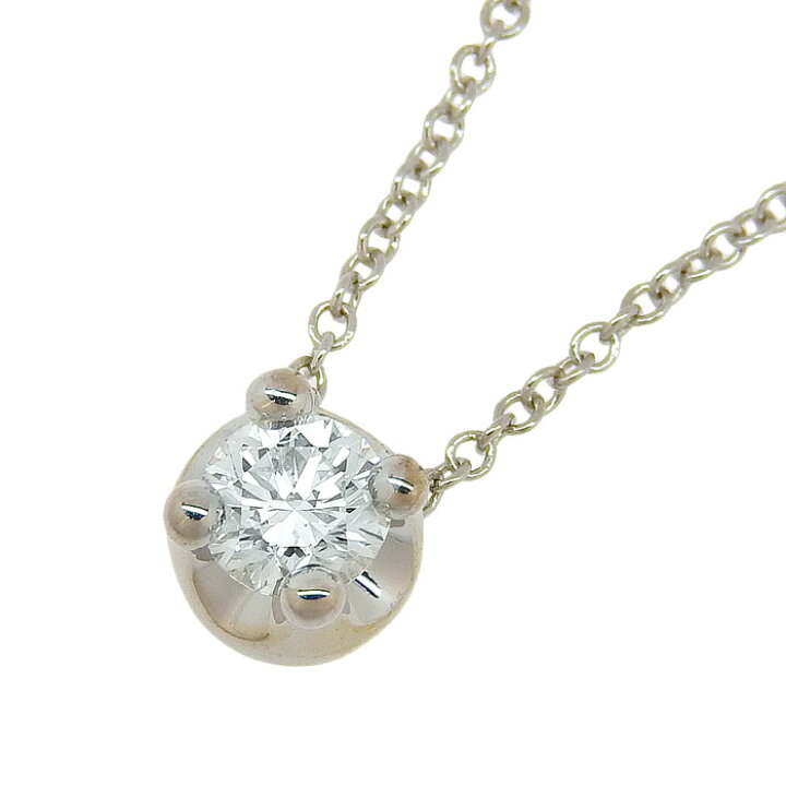 楽天市場】BVLGARI ブルガリ コロナ ダイヤ ネックレス K18WG 750 