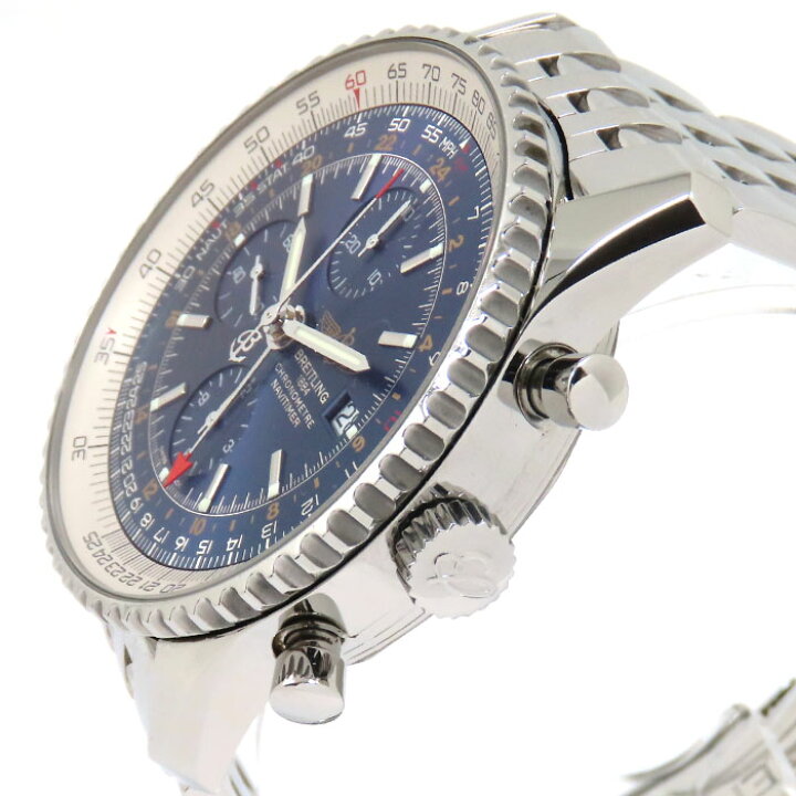 楽天市場】BREITLING ブライトリング ナビタイマー ワールド A24322 