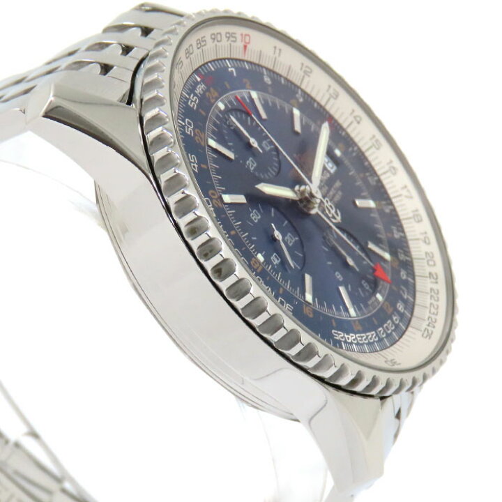 楽天市場】BREITLING ブライトリング ナビタイマー ワールド A24322 