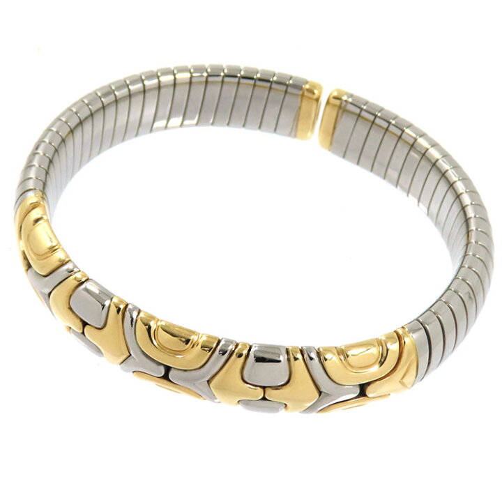 楽天市場】BVLGARI ブルガリ パレンテシ バングル K18YG 750 イエロー 