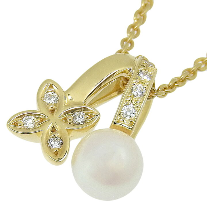 楽天市場】MIKIMOTO ミキモト フラワー モチーフ パール ダイヤ  