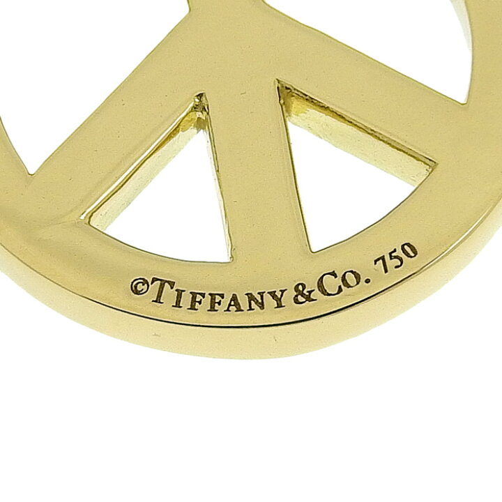 楽天市場】TIFFANY&Co ティファニー ピース サイン ペンダント トップ 