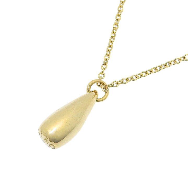 楽天市場】TIFFANY&Co ティファニー ティアドロップ ネックレス K18YG 