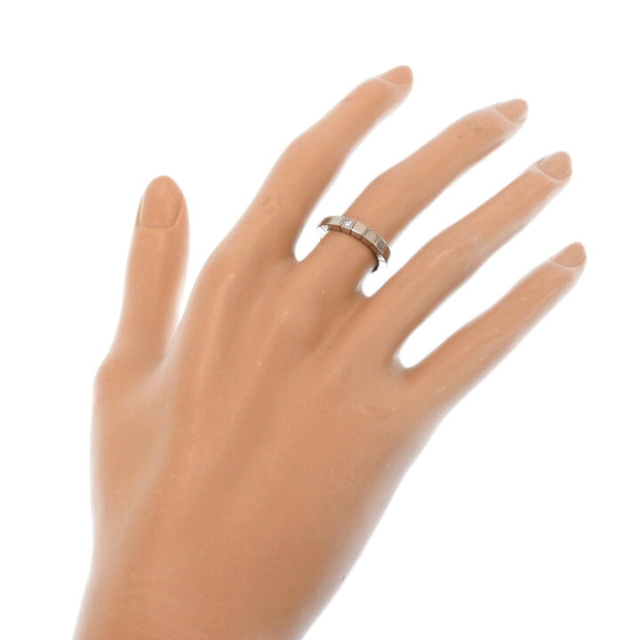 楽天市場】Cartier カルティエ ラニエール 1P ダイヤ リング K18WG 750 