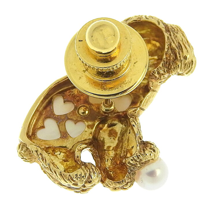楽天市場】MIKIMOTO ミキモト ドッグ モチーフ ピクウェ シェル パール 