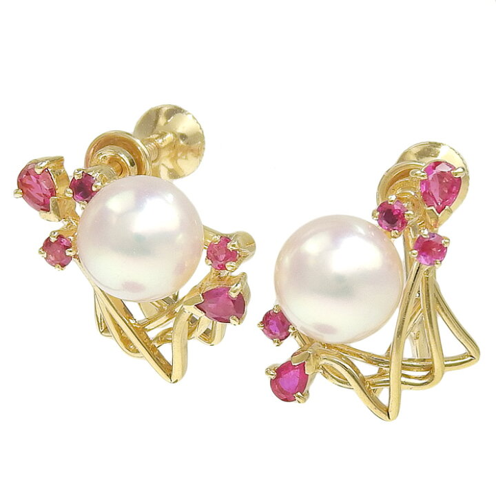 楽天市場】MIKIMOTO ミキモト デザイン パール カラーストーン  