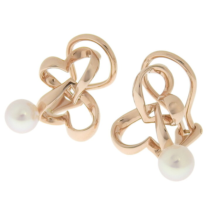 楽天市場】MIKIMOTO ミキモト ハート モチーフ パール イヤリング 