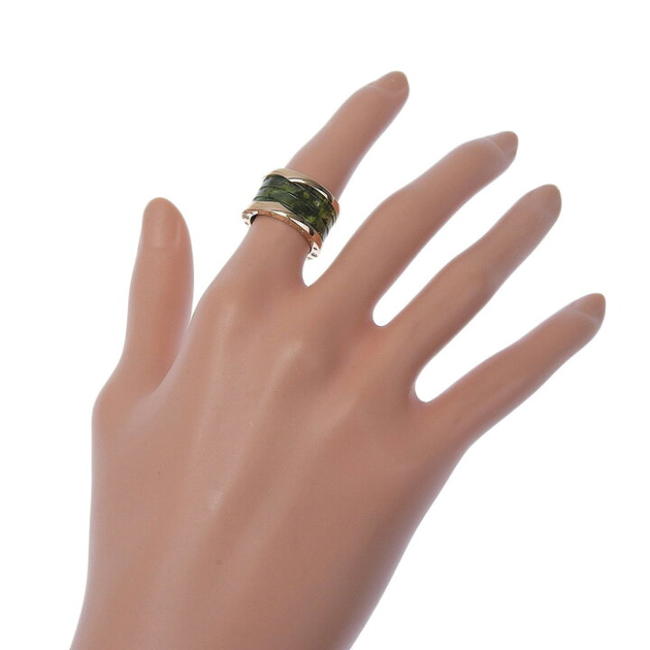 ブルガリ BVLGARI B-zero1 ビーゼロワン リング ボーエナイト 4バンド  