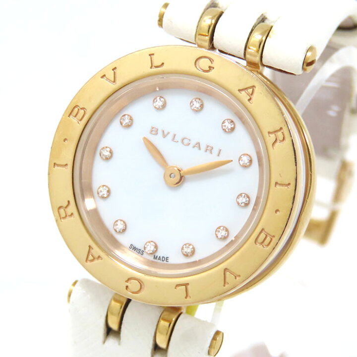 楽天市場】BVLGARI ブルガリ B-zero1 ウォッチ BZP23SG ホワイト文字盤 